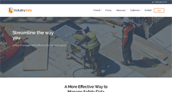 Desktop Screenshot of industrysafe.com